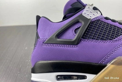 4 Air TRAVIS Retro Jordan 526 dynasty 766302 purple DailyWear SCOTT 1027